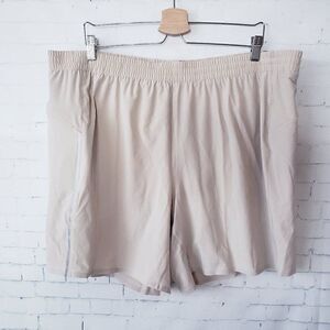 VRST Mens Accelerate Short Size XXL 7" Inch Inseam Stone Quarry Beige NEW Liner